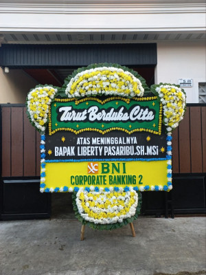 Papan Bunga Duka di Kupang Bersih