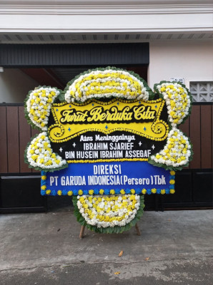Papan Bunga Duka di Kupang Bersih