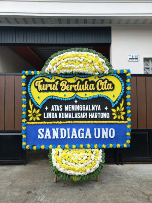 Papan Bunga Duka di Kupang Bersih